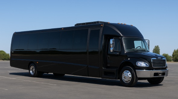 Exterior of Cleveland Party Bus Company's 30 Passenger Party Bus in Cleveland