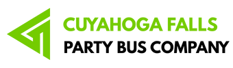 cuyahoga falls party bus company logo