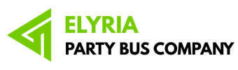 elyria party bus company logo