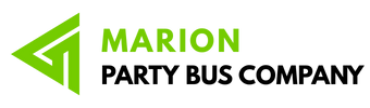 marion party bus company logo