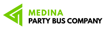 medina party bus company logo