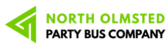 north olmsted party bus company logo