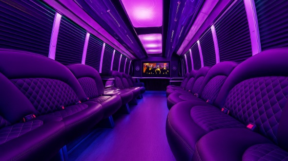 warren 20 passenger party bus